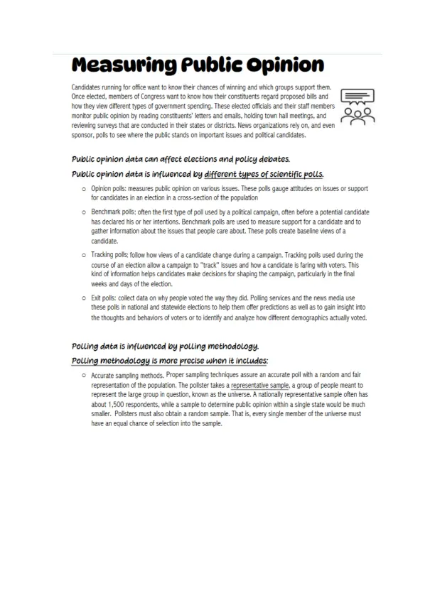 Lesson 3 Unit 4 Public Opinion Activity - Page 2 preview image