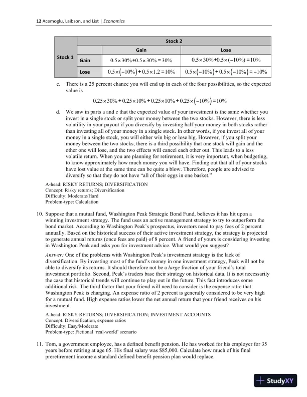 Solution Manual for Macroeconomics, 2nd Edition - Page 13 preview image