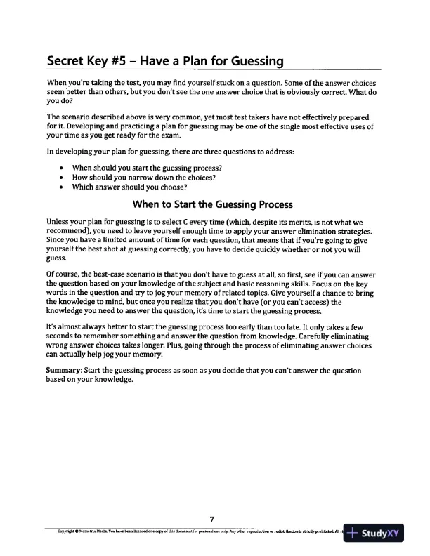 Praxis Business Education Content Knowledge (5101) Secrets Study Guide (2020) - Page 15 preview image