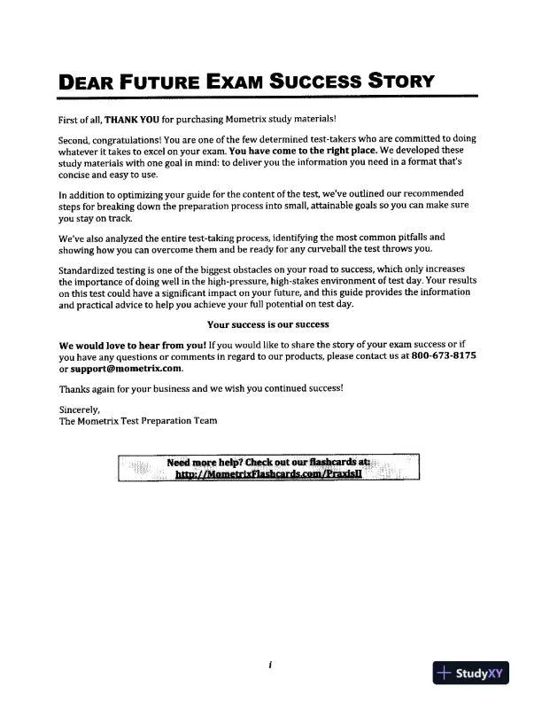 Praxis Business Education Content Knowledge (5101) Secrets Study Guide (2020) - Page 5 preview image