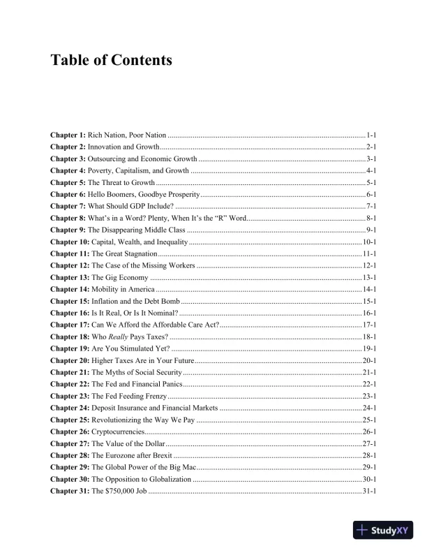 Solution Manual for Economics of Macro Issues, 8th Edition - Page 3 preview image