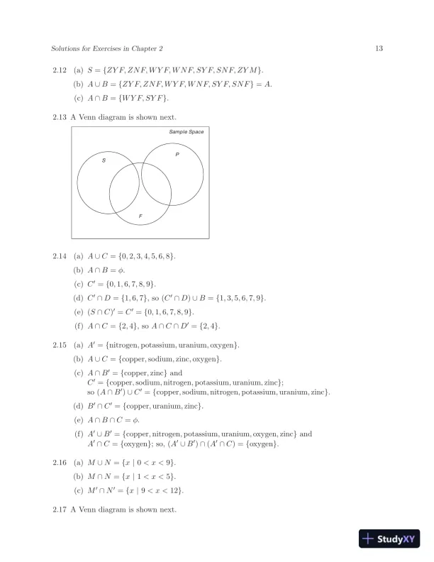Solution Manual For Probability And Statistics For Engineers And Scientists, 9th Edition - Page 15 preview image