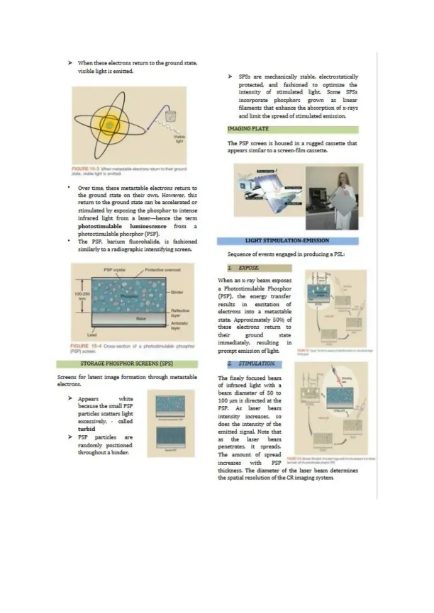 Computed and digital radiography notes - Page 2 preview image