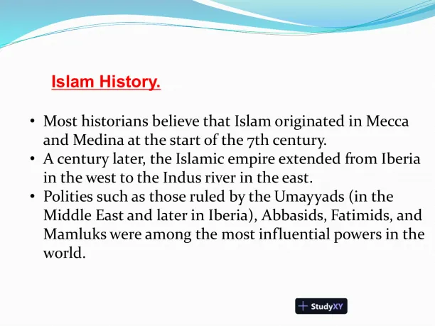 Islamic Religion - Page 3 preview image