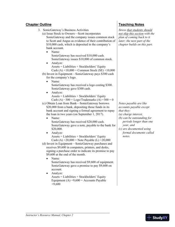 Solution Manual for Fundamentals of Financial Accounting, 5th Edition - Page 26 preview image