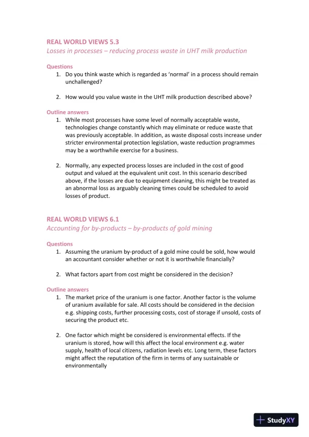 Management and Cost Accounting, 10th Edition Solution Manual - Page 13 preview image