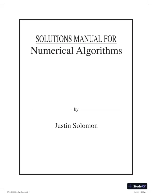 Solution Manual for Fundamentals of Electromagnetics with Engineering Applications, 1st Edition - Page 1 preview image