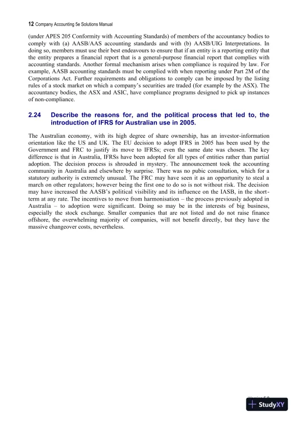 Company Accounting: Australia-New Zealand, 5th Edition Solution Manual - Page 15 preview image