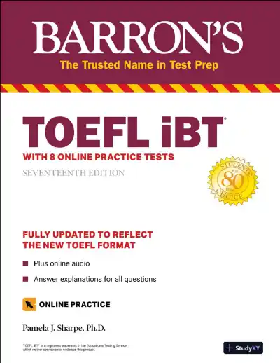 TOEFL iBT: with 8 Online Practice Tests (2022) - Page 1 preview image