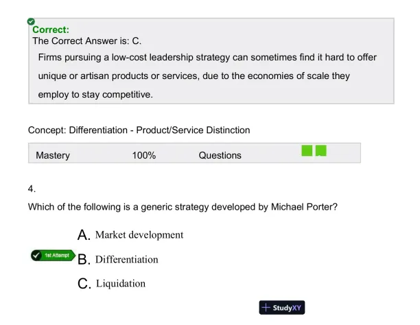 Strategic Management and Business Growth: An Analysis of Porter's Strategies, Diversification, and Synergy Approaches - Page 5 preview image