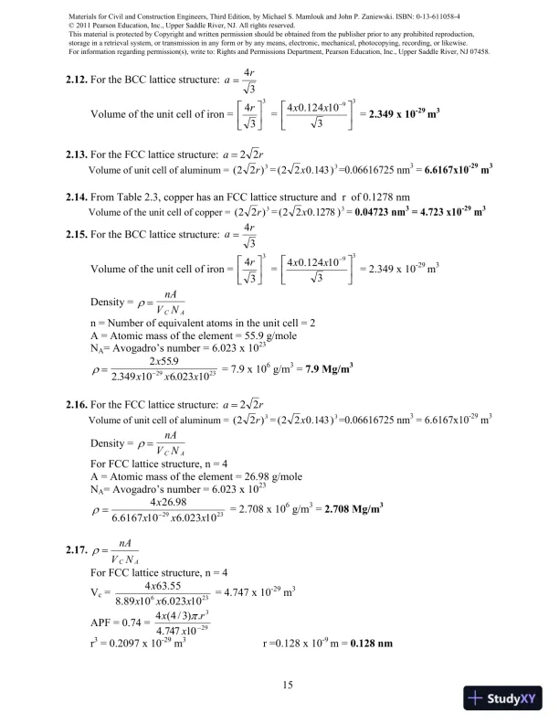 Solution Manual For Materials For Civil And Construction Engineers, 3rd Edition - Page 16 preview image