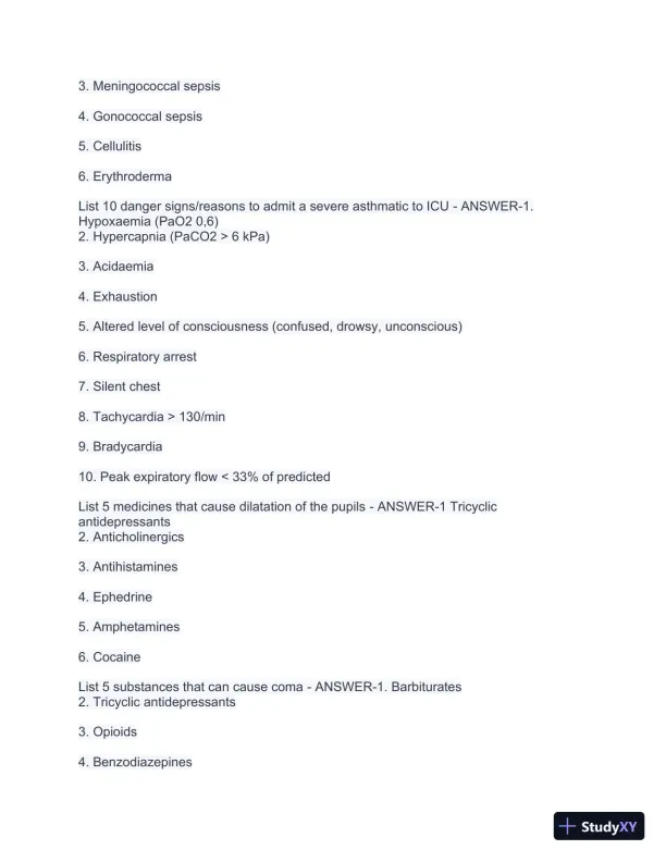 2022-2023 AMLS - Study Guide with Answers (371 Solved Questions) - Page 4 preview image