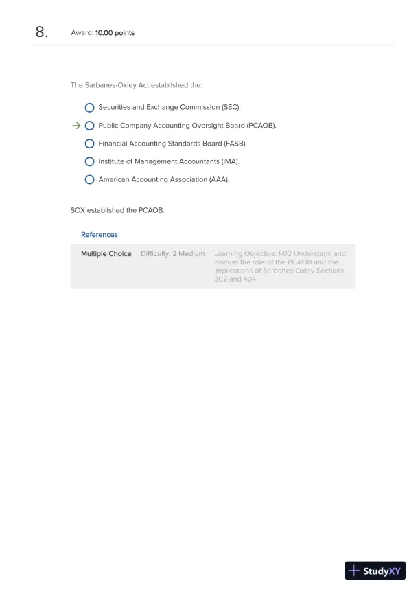 Test Bank For International Accounting, 5th Edition - Page 6 preview image