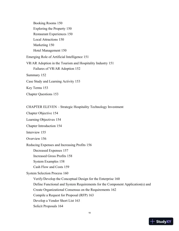Technology Strategies for the Hospitality Industry, 3rd Edition Class Notes - Page 21 preview image