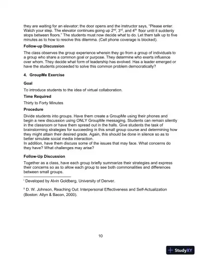 Communicating in Small Groups: Principles and Practices, 12th Edition Test Bank - Page 11 preview image
