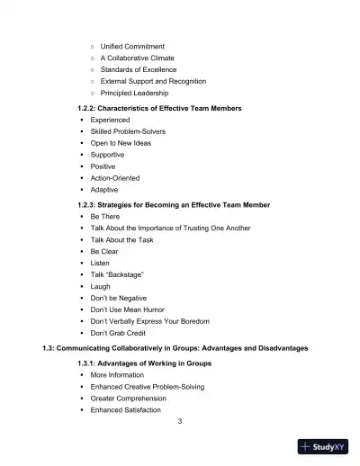 Communicating in Small Groups: Principles and Practices, 12th Edition Test Bank - Page 4 preview image