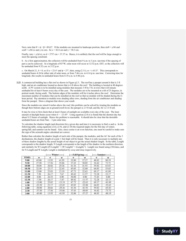 Solution Manual for Photovoltaic Systems Engineering, 4th Edition - Page 16 preview image