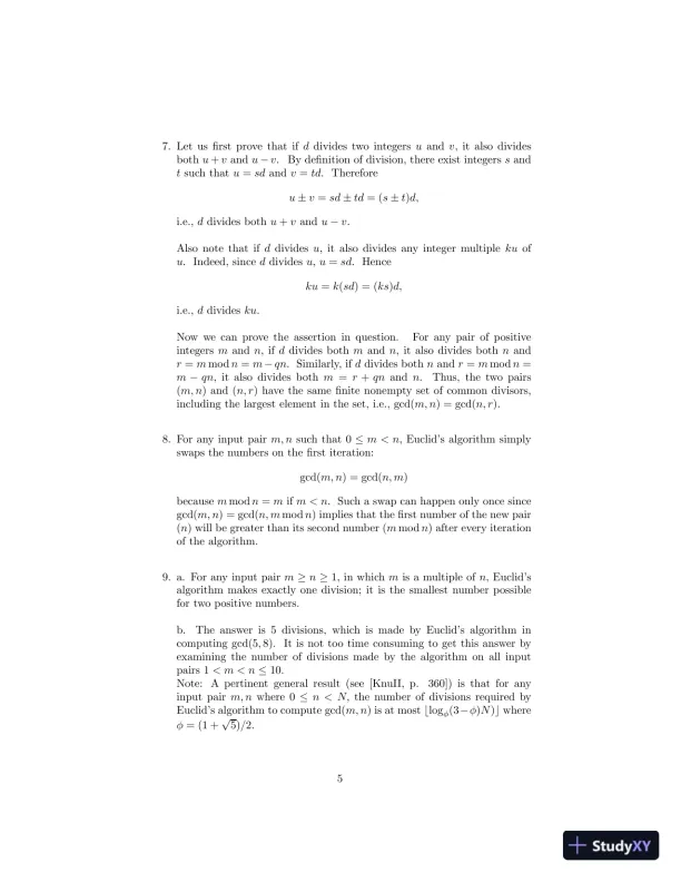 Solution Manual For Introduction To The Design And Analysis Of Algorithms, 3rd Edition - Page 6 preview image