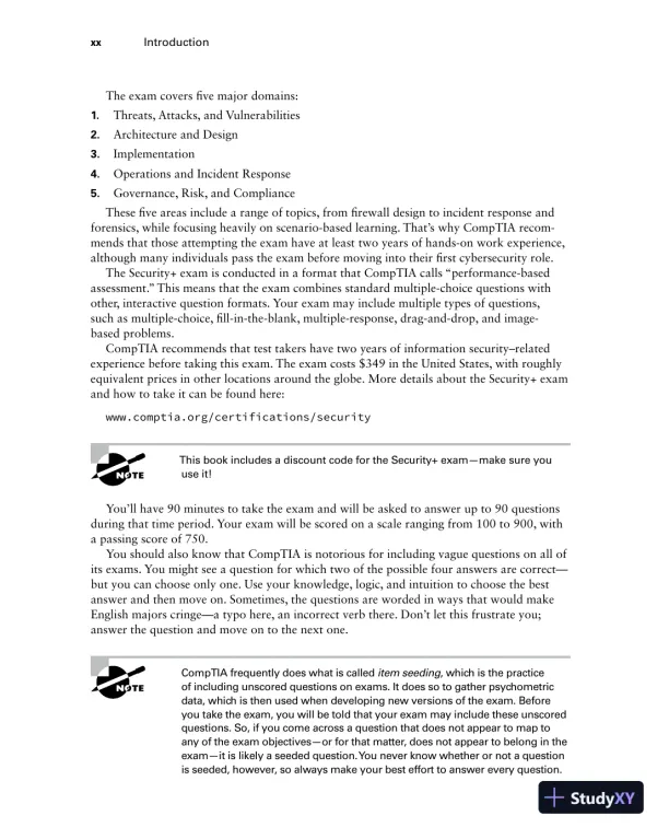 Comptia Security+ Practice Tests : exam sy0-601, 2nd Edition (2021) - Page 23 preview image