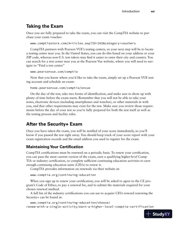 Comptia Security+ Practice Tests : exam sy0-601, 2nd Edition (2021) - Page 24 preview image