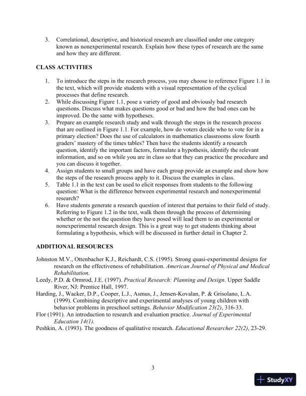 Class Notes for Exploring Research, 9th Edition - Page 6 preview image