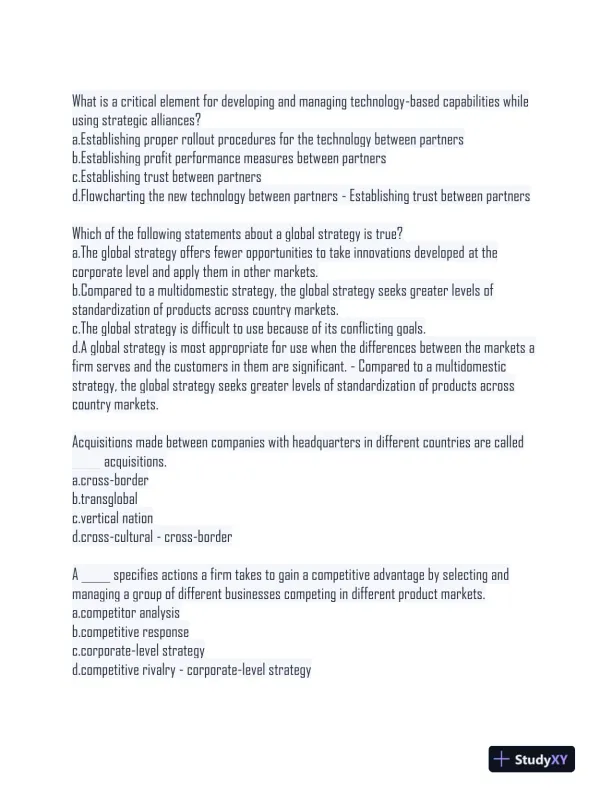 2024 WPC470 Law Final Exam With Answers (650 Solved Questions) - Page 11 preview image