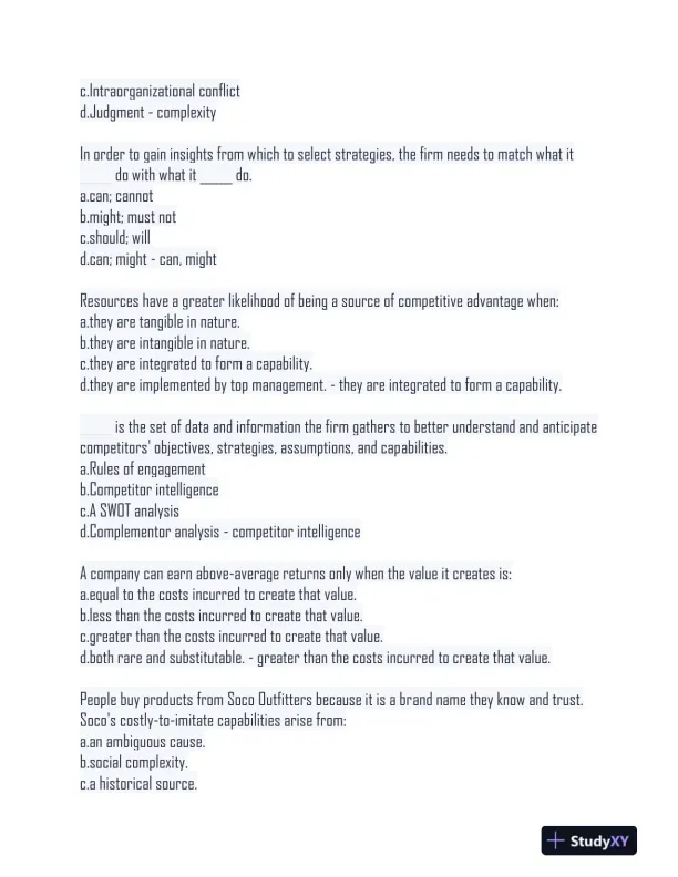 2024 WPC470 Law Final Exam With Answers (650 Solved Questions) - Page 15 preview image