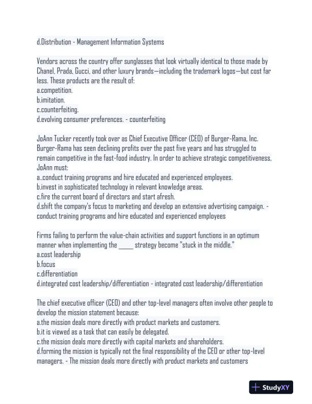 2024 WPC470 Law Final Exam With Answers (650 Solved Questions) - Page 4 preview image