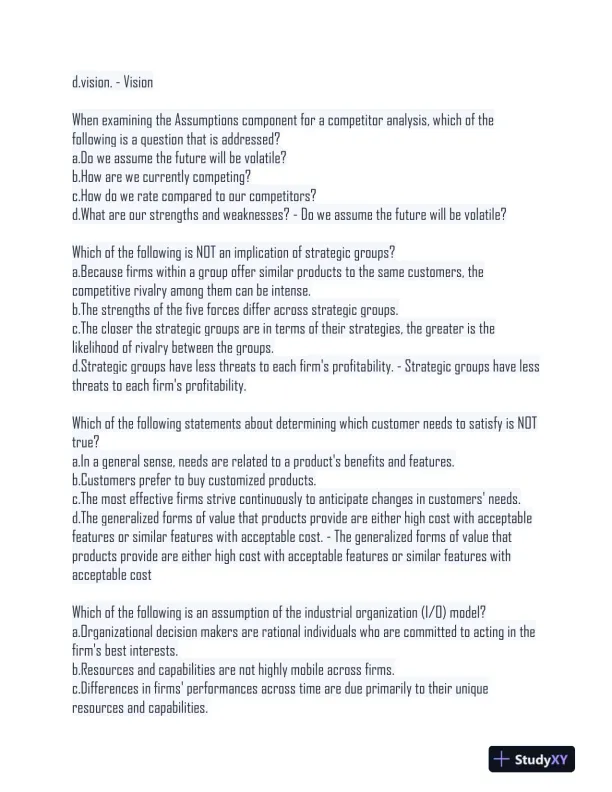2024 WPC470 Law Final Exam With Answers (650 Solved Questions) - Page 6 preview image