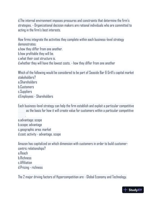 2024 WPC470 Law Final Exam With Answers (650 Solved Questions) - Page 7 preview image