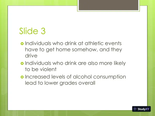 Should Beer Be Sold At College Sporting Events? - Page 5 preview image