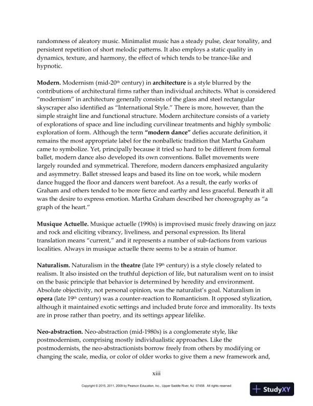 Perceiving The Arts: An Introduction To The Humanities, 11th Edition Test Bank - Page 12 preview image