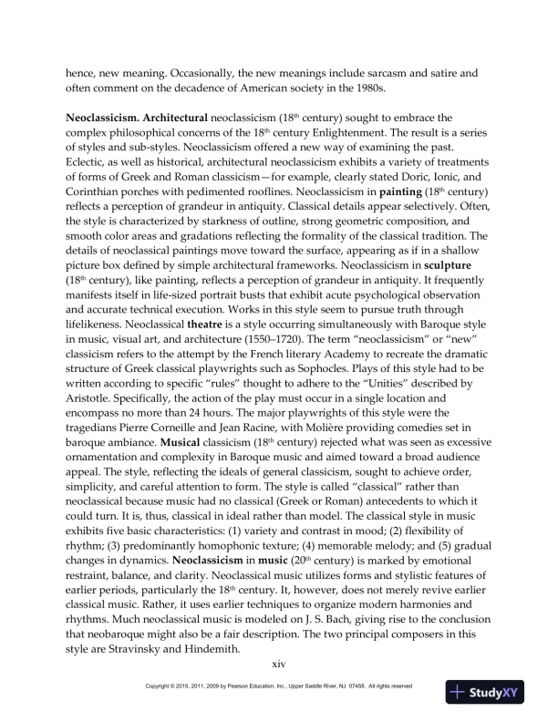 Perceiving The Arts: An Introduction To The Humanities, 11th Edition Test Bank - Page 13 preview image