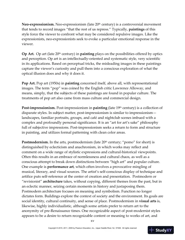 Perceiving The Arts: An Introduction To The Humanities, 11th Edition Test Bank - Page 14 preview image