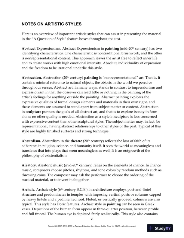 Perceiving The Arts: An Introduction To The Humanities, 11th Edition Test Bank - Page 5 preview image