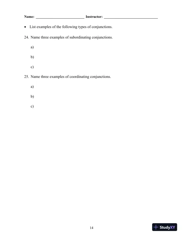 Grammar Matters, 1st Edition Test Bank - Page 20 preview image