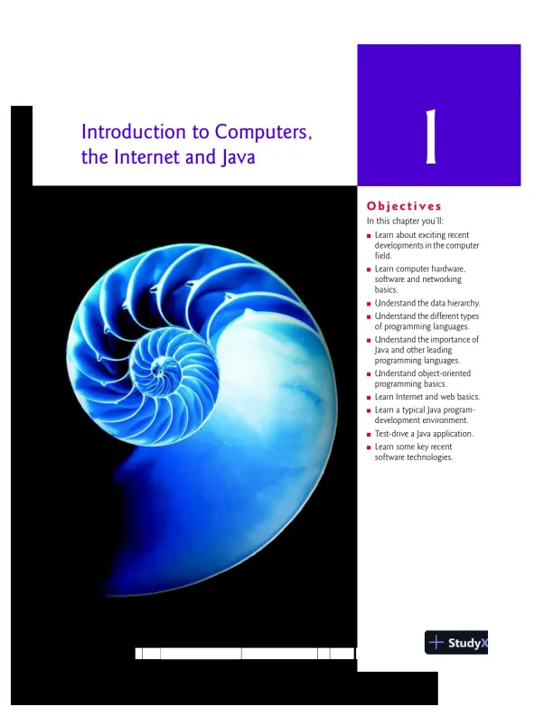 Solution Manual for Java How To Program, Late Objects, 11th Edition - Page 1 preview image