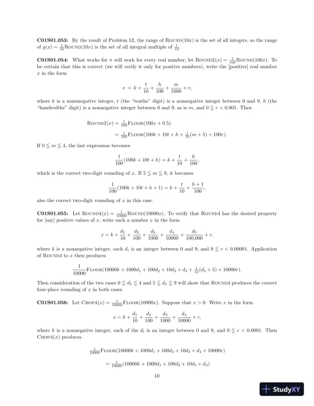 Solution Manual For Calculus, 6th Edition - Page 11 preview image