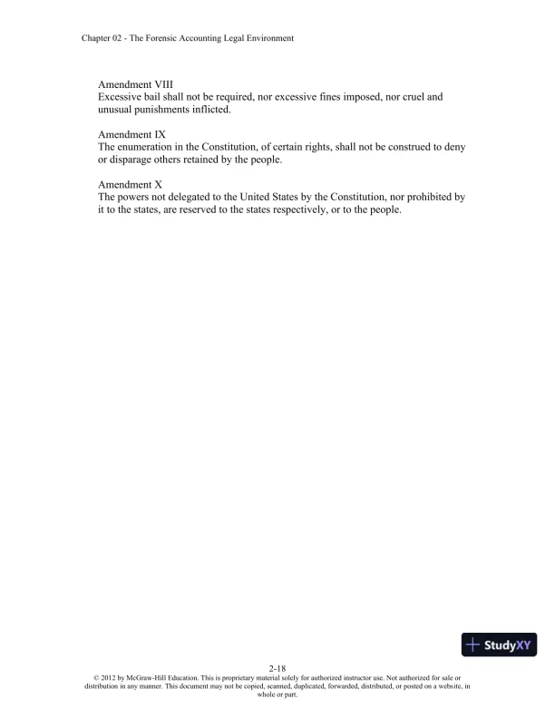 Solution Manual For Forensic Accounting and Fraud Examination, 2nd Edition - Page 26 preview image