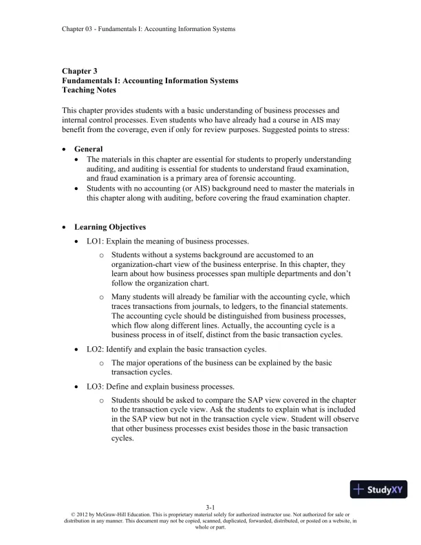 Solution Manual For Forensic Accounting and Fraud Examination, 2nd Edition - Page 27 preview image