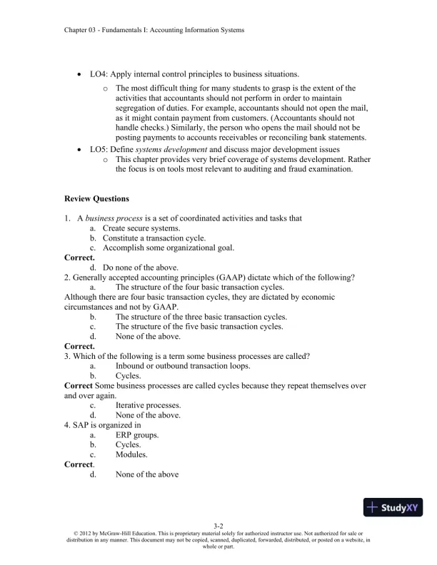 Solution Manual For Forensic Accounting and Fraud Examination, 2nd Edition - Page 28 preview image