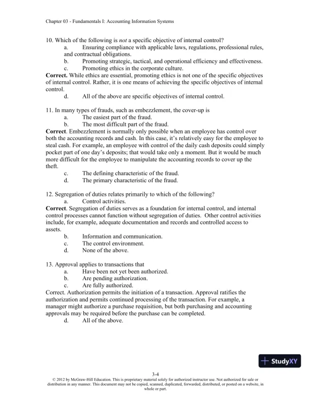 Solution Manual For Forensic Accounting and Fraud Examination, 2nd Edition - Page 30 preview image