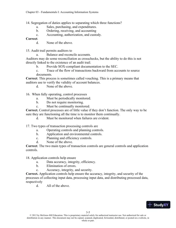 Solution Manual For Forensic Accounting and Fraud Examination, 2nd Edition - Page 31 preview image