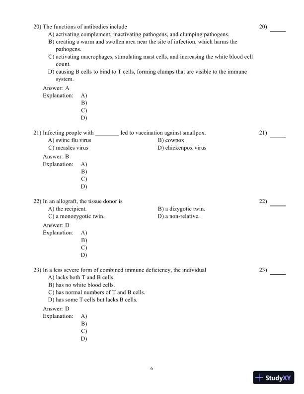 Human Genetics, 12th Edition Test Bank - Page 7 preview image