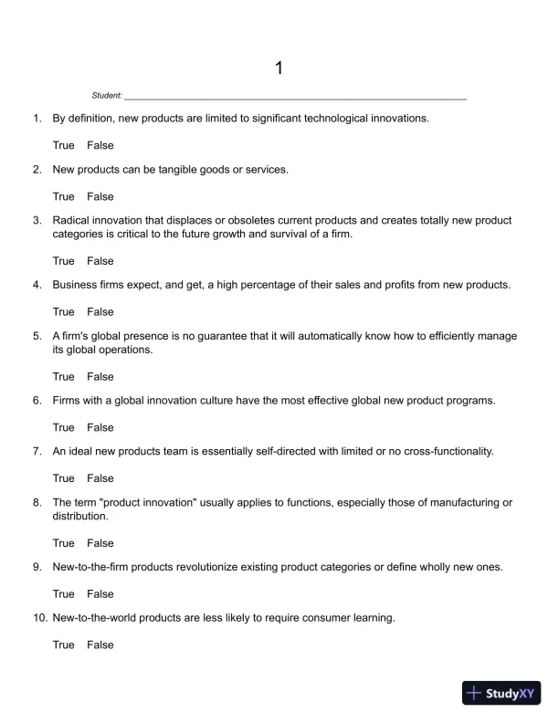 Management 11th Edition Test Bank - Page 1 preview image