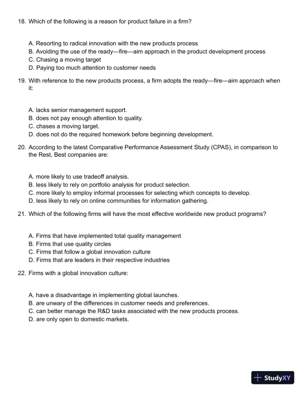 Management 11th Edition Test Bank - Page 4 preview image
