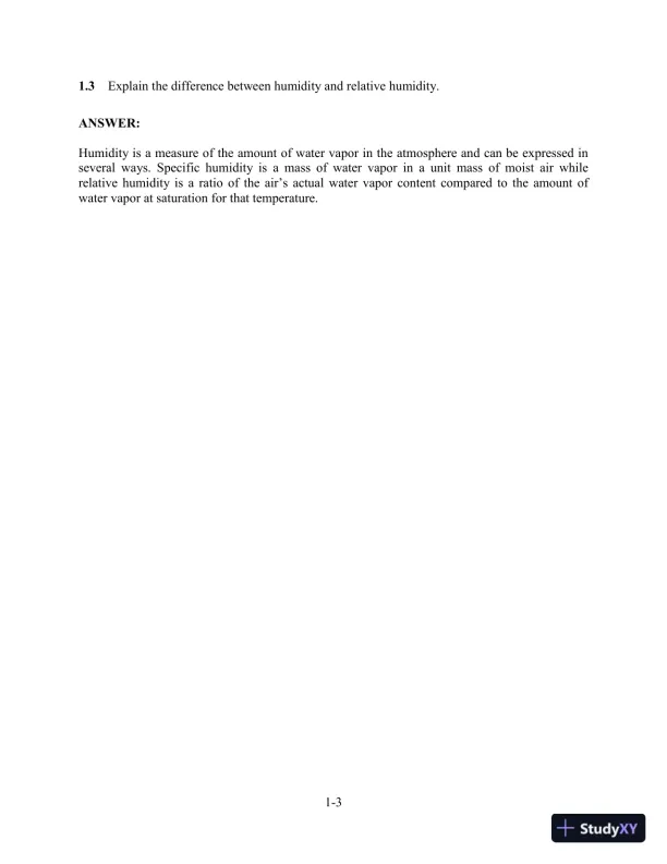 Solution Manual for Hydrology and Floodplain Analysis, 6th Edition - Page 4 preview image