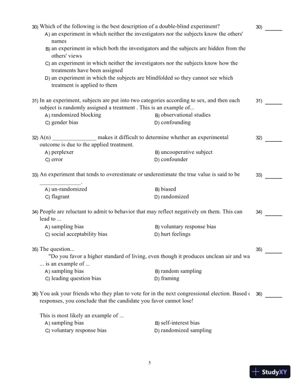 Test Bank For Elementary Statistics, 3rd Edition - Page 6 preview image