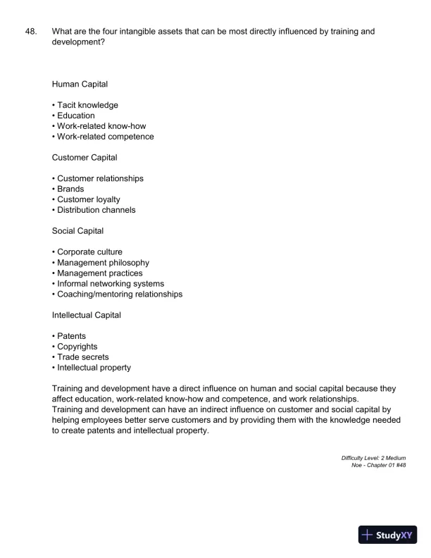 Employee Training and Development (Irwin Management) 7th Edition Test Bank - Page 22 preview image