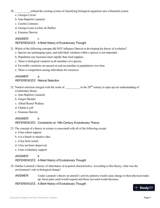 Essentials Of Physical Anthropology, 10th Edition Test Bank - Page 17 preview image